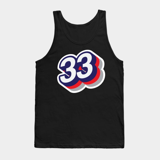 33 Tank Top by MplusC